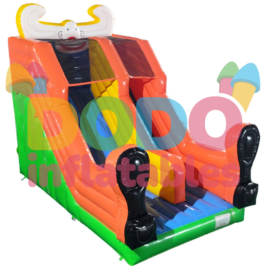 Bouncy Castle Slide Clown