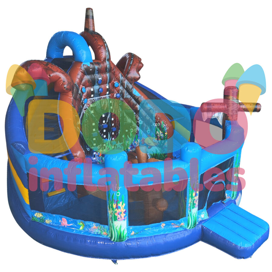 Hoppborg Multiplay Undervattensvärld