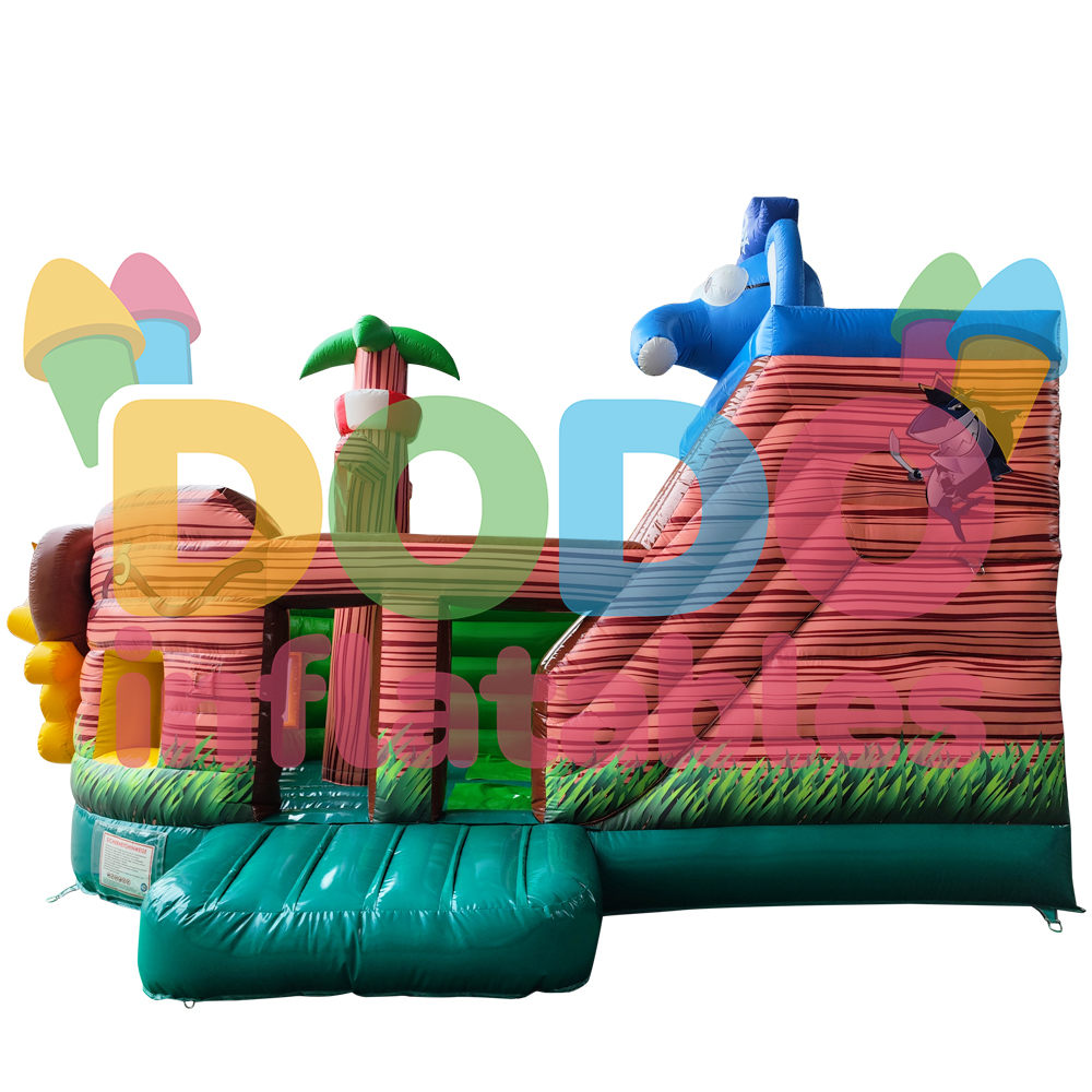 Napihljiv grad Živali na piratski ladji - slika 8