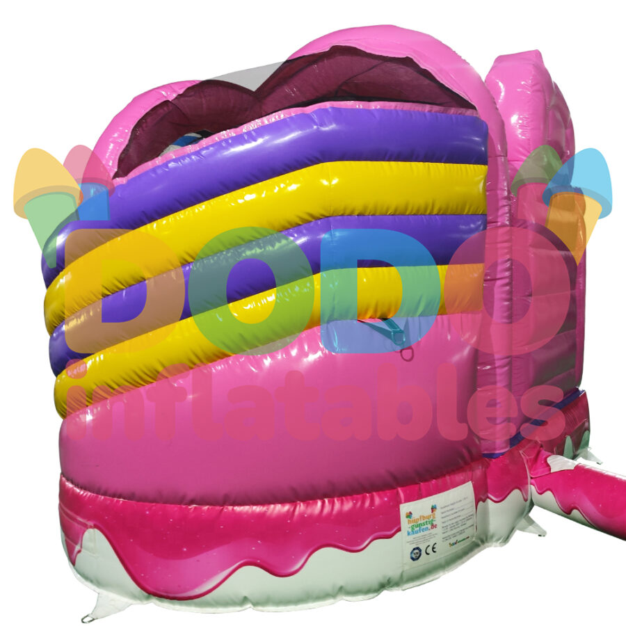 Inflatable Candyland Bouncy Castle with Slide | Dodo-Inflatables.com