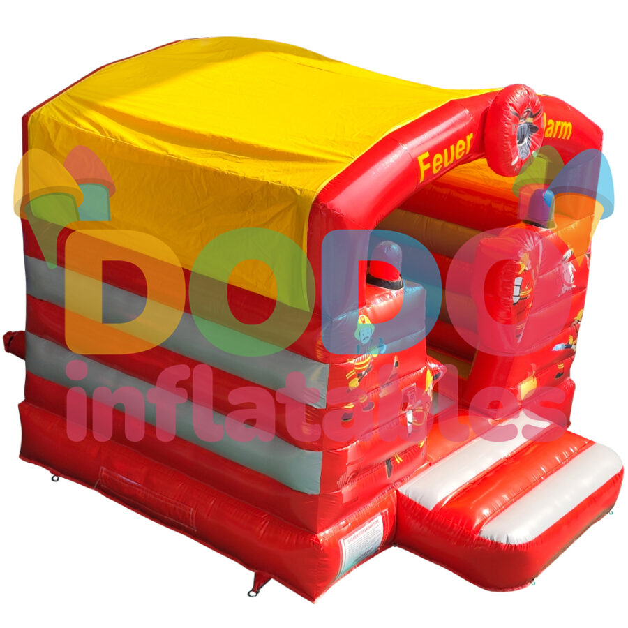Buy Fire Department Mini Bouncy Castle | Dodo-Inflatables.com
