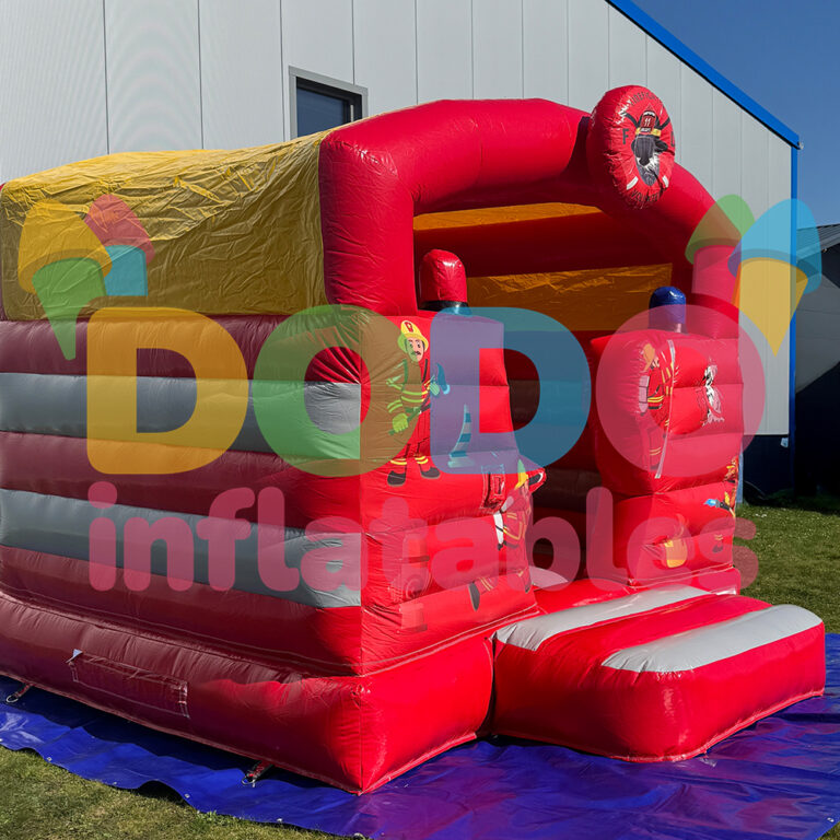Mini Inflatables Castle Buy Fire Department Mini Bouncy Castle | Dodo-Inflatables.com