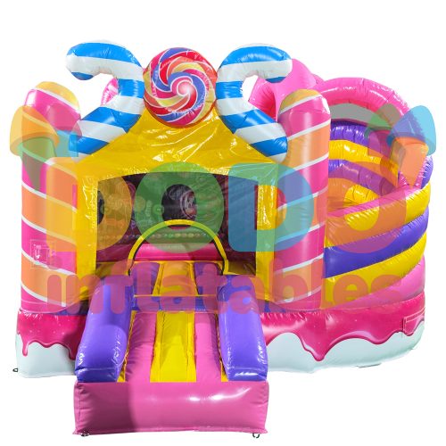 Bouncy Castle Candyland with Slide1