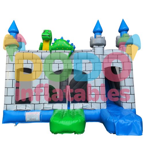 Bouncy Castle Dragon with Slide-10