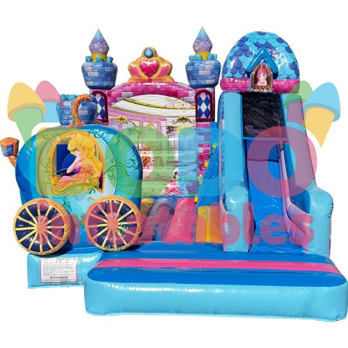 Bouncy Castle Fairytale Castle with Slide1
