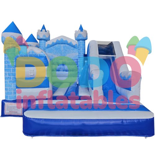 Bouncy Castle Ice Princess with Slide1