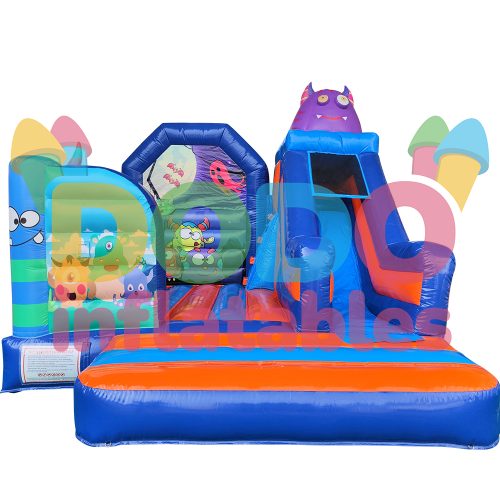 Bouncy Castle Monster with Slide9