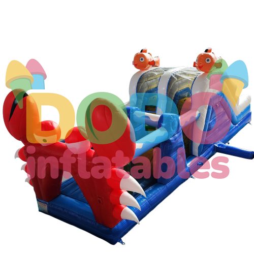 Bouncy Castle Obstacle Course Underwater3