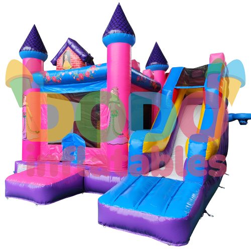 Bouncy Castle Princess Castle with Slide7