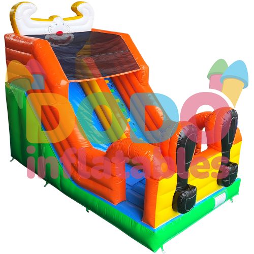 Bouncy Castle Slide Clown2