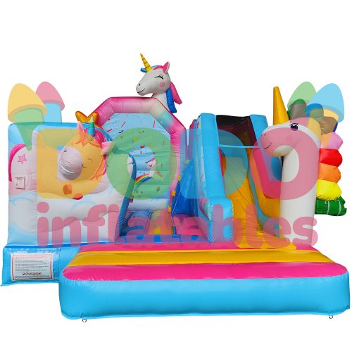 Bouncy Castle Unicornland with Slide1