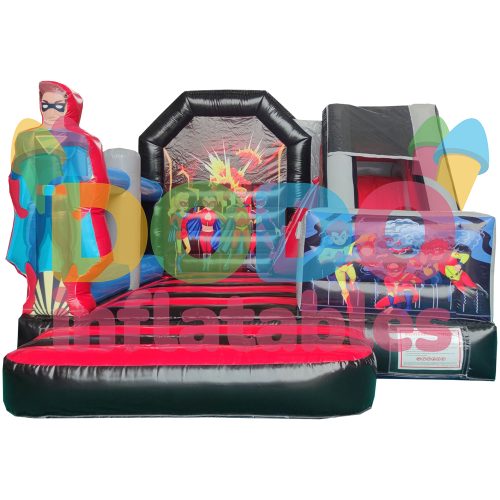 Buy-Inflatable-Bouncy-Castle-Superheros-with-Slide-4